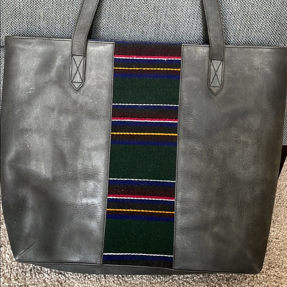 Genuine Leather Tote Bag